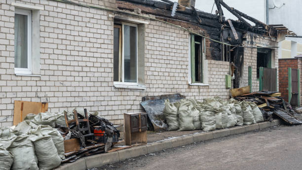 Professional Fire Damage Removal technician working in Mount Rainier, MD